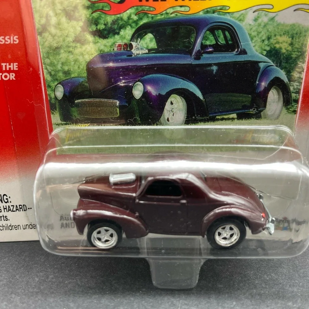 Johnny Lightning‎ Willys Gassers Wee Willy Tom Clinton Coupe Car Brown 164 Scale